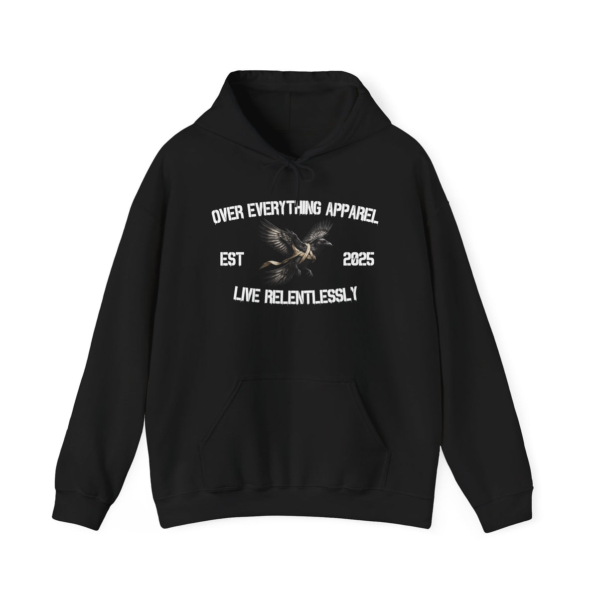 Live Relentlessly Crest Hoodie