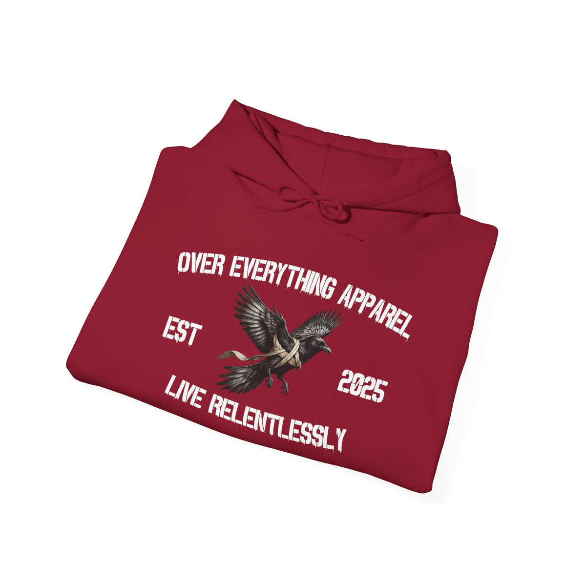Live Relentlessly Crest Hoodie