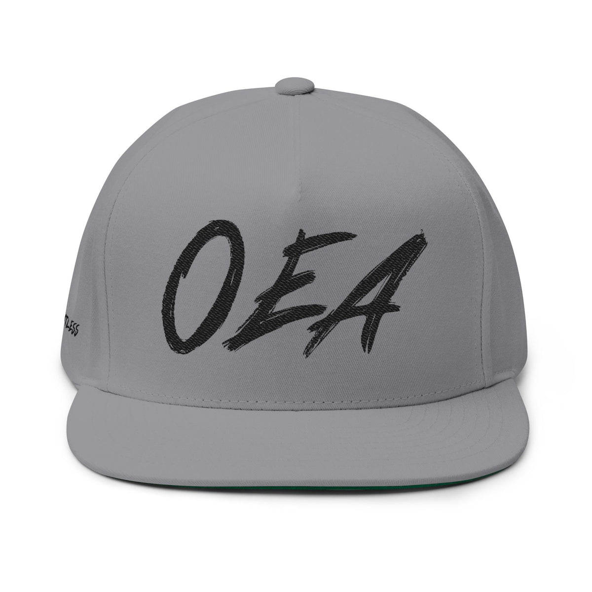 Embroidered 'OEA' Flat Bill Cap