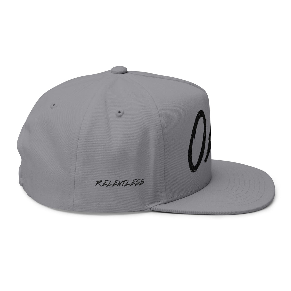 Embroidered 'OEA' Flat Bill Cap