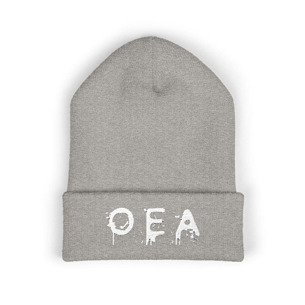Drippy OEA Cuffed Beanie (Embroidery)