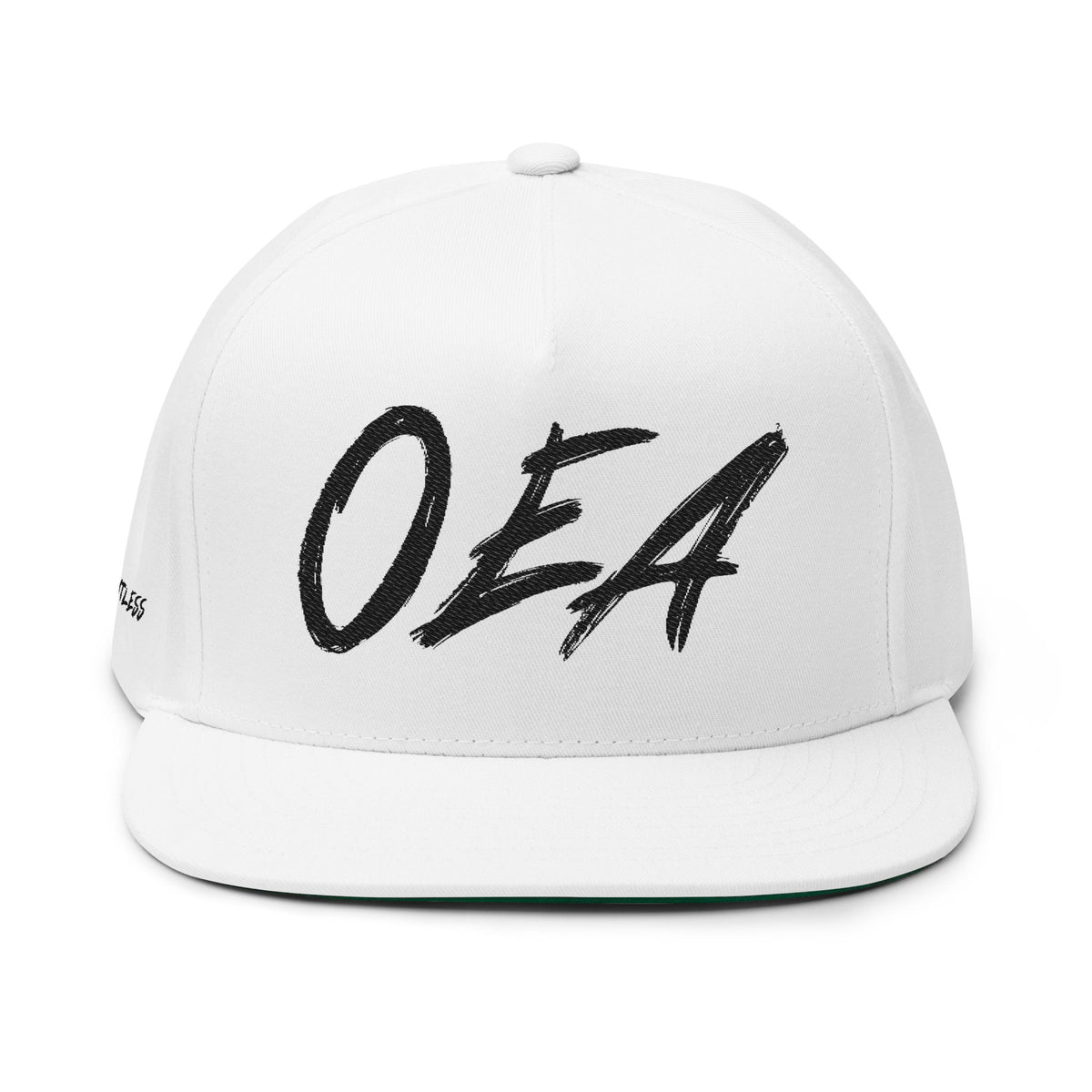 Embroidered 'OEA' Flat Bill Cap
