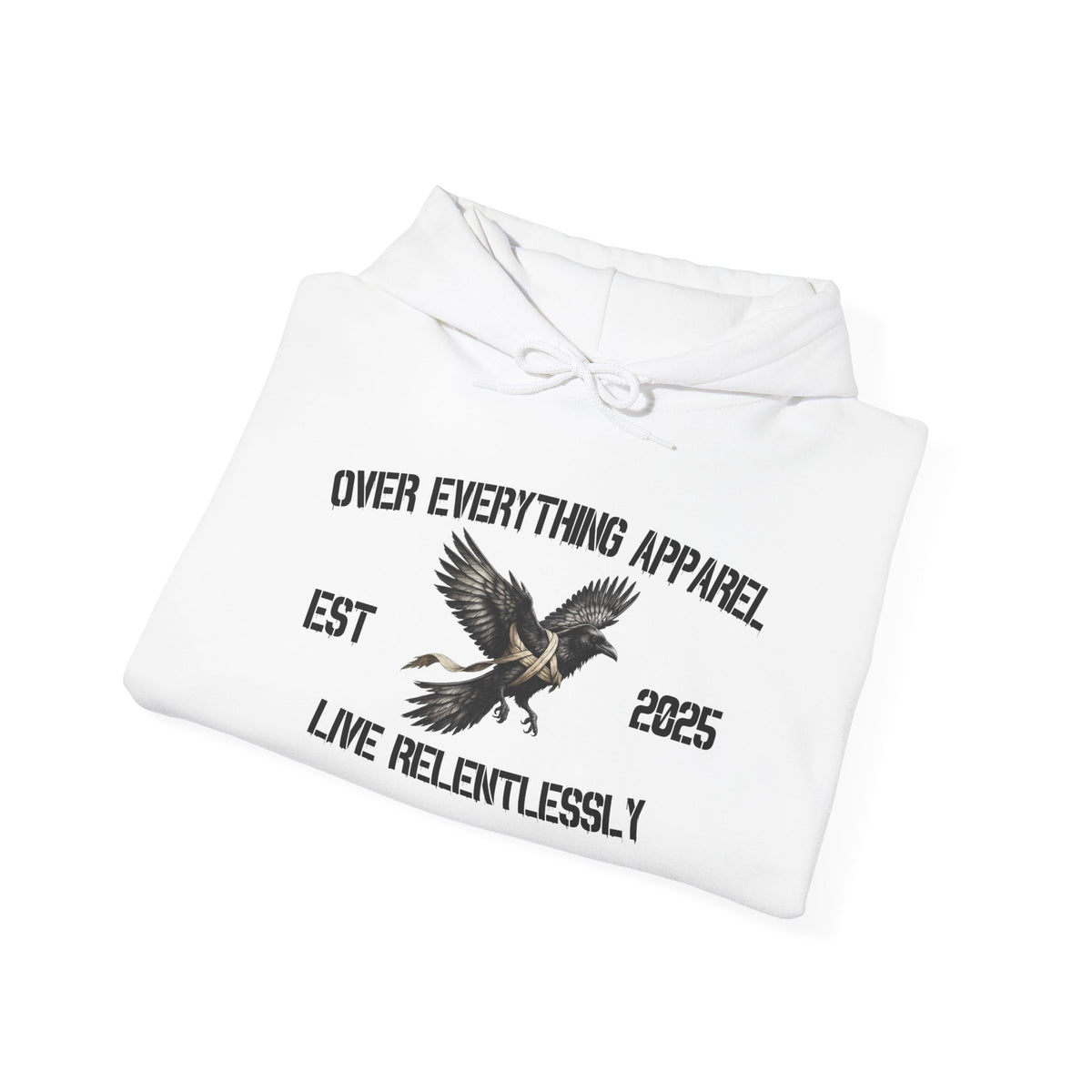 Live Relentlessly Crest Hoodie