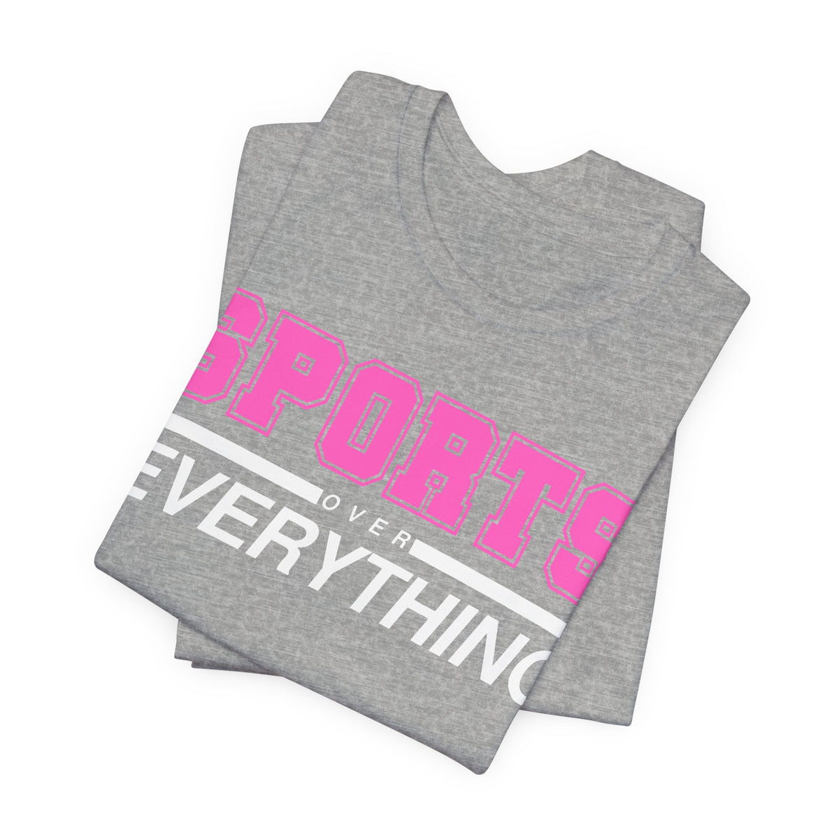 Pink Sports Over Everything Tee