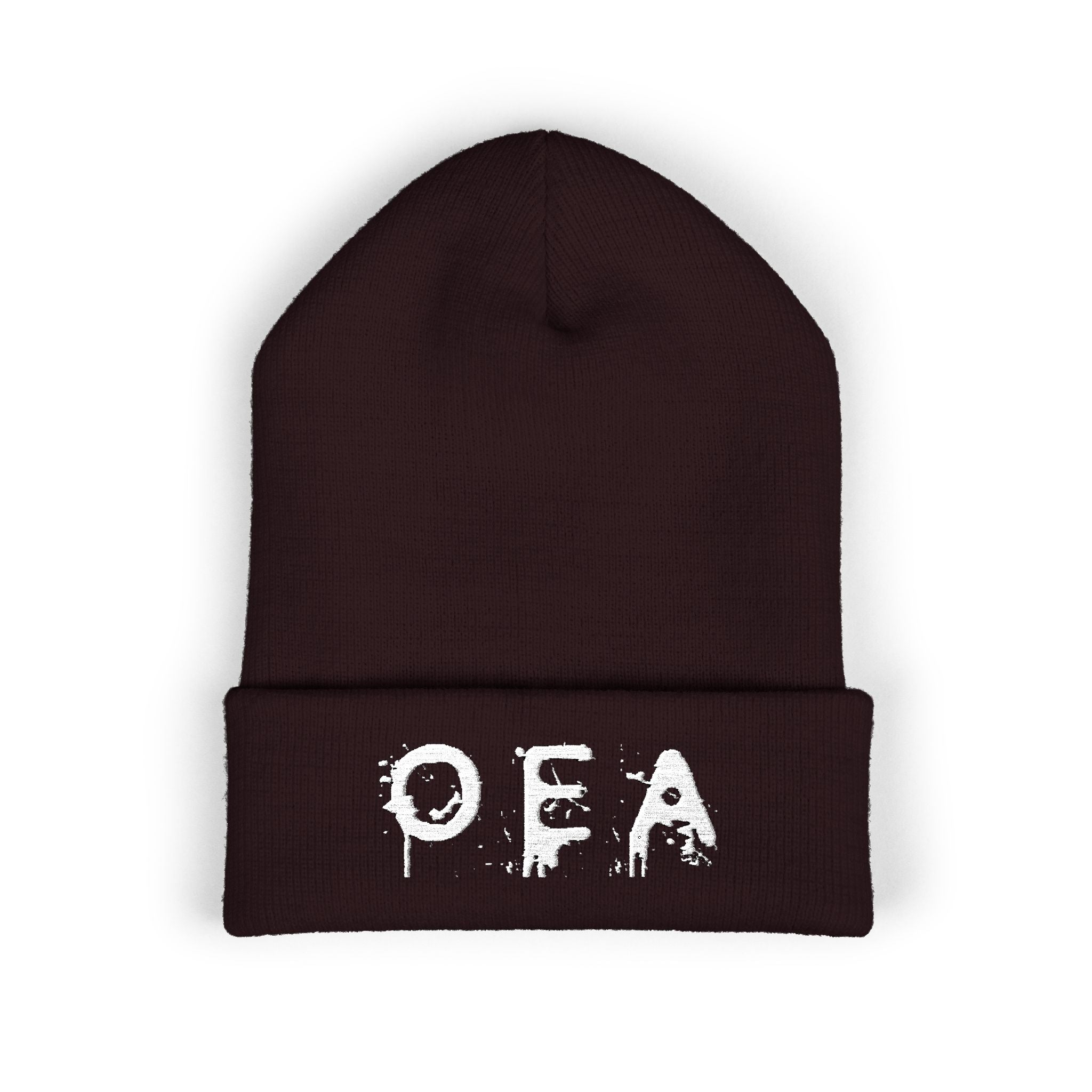 Drippy OEA Cuffed Beanie (Embroidery)