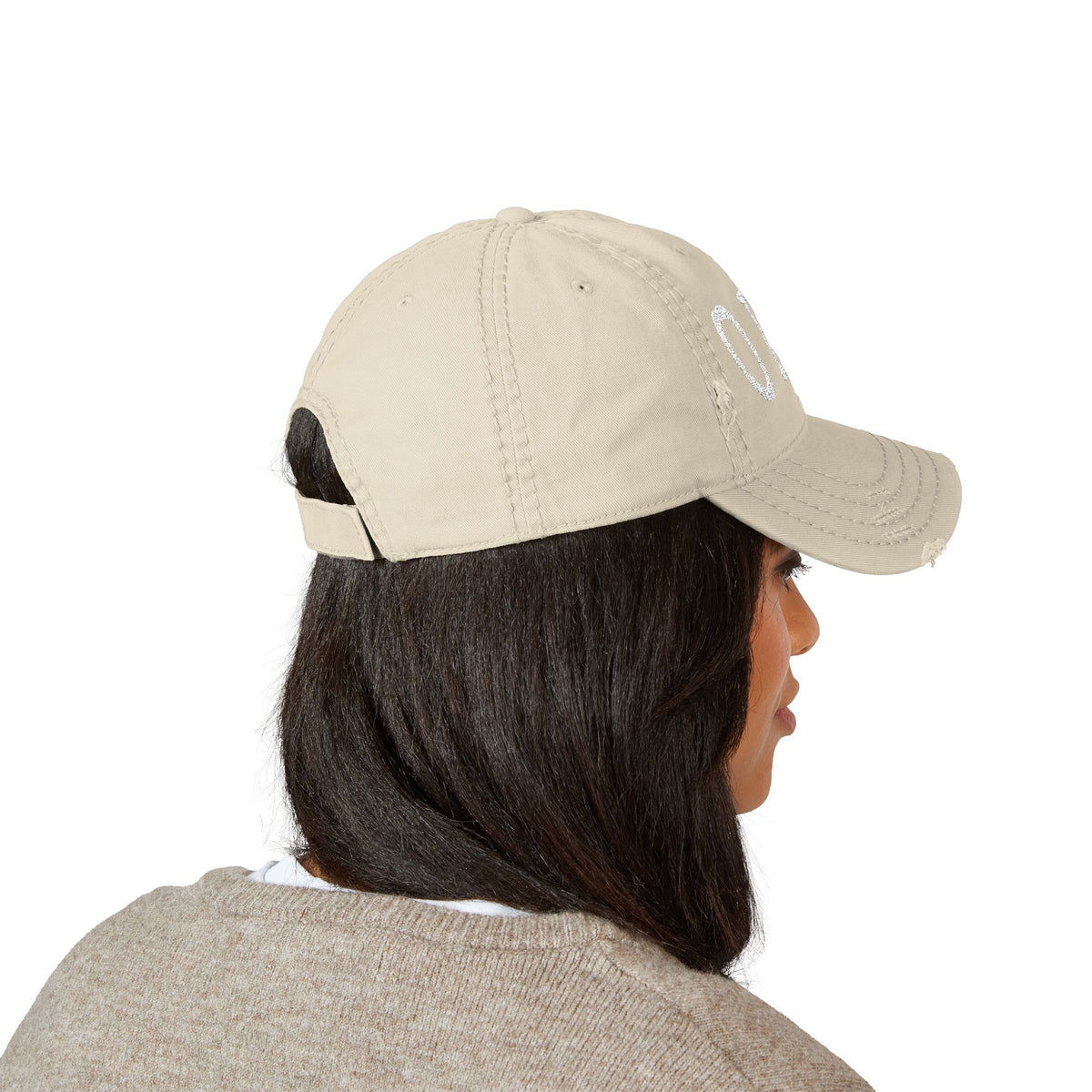 OEA Distressed Embroidered Dad Hat