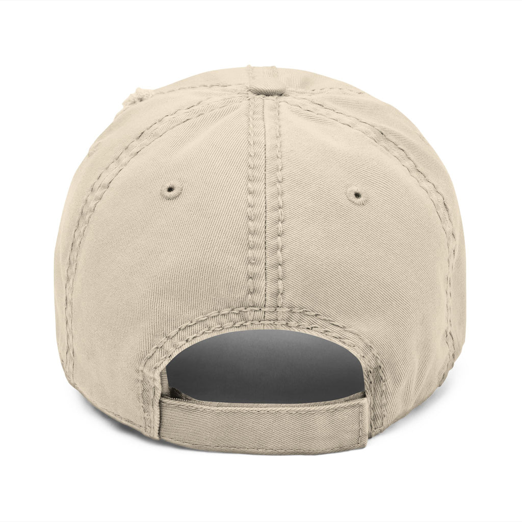 OEA Distressed Embroidered Dad Hat