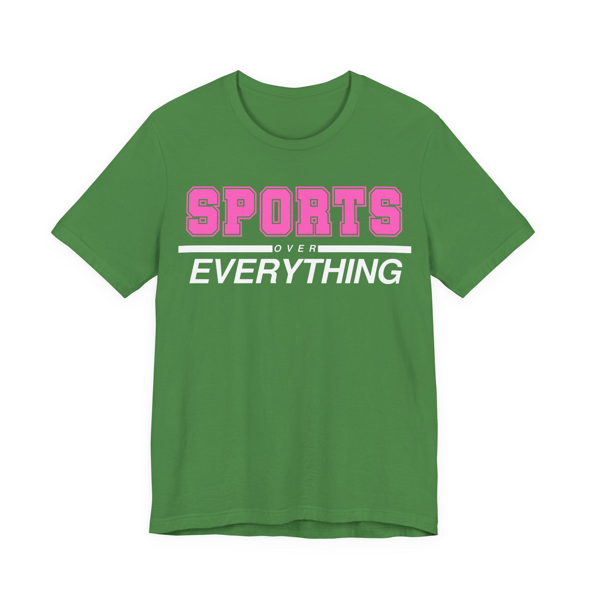 Pink Sports Over Everything Tee