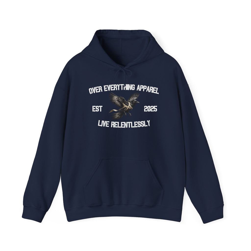 Live Relentlessly Crest Hoodie