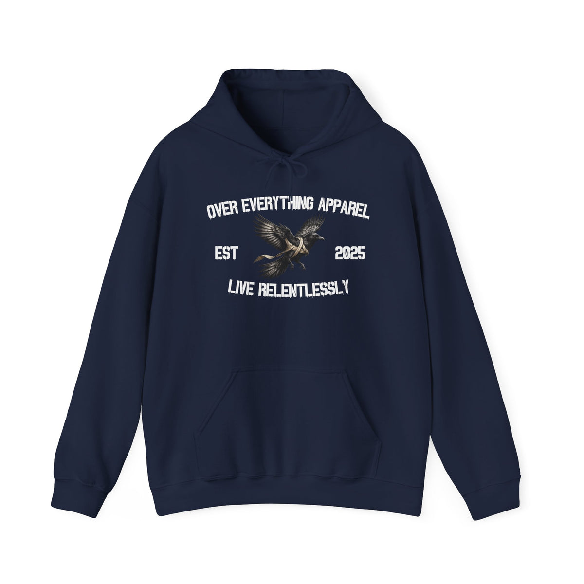 Live Relentlessly Crest Hoodie