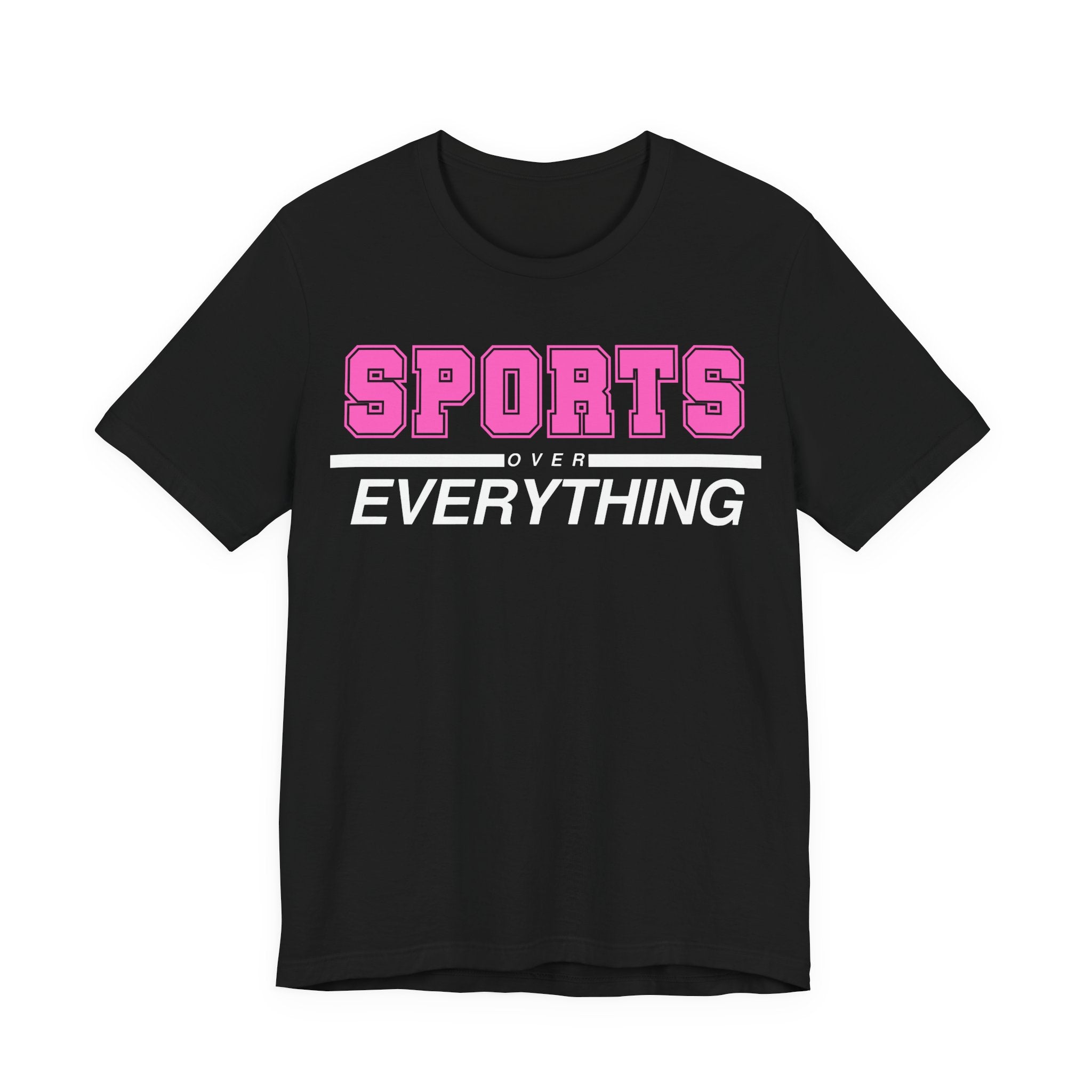 Pink Sports Over Everything Tee